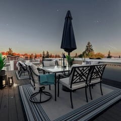 City + Lake Views | King Suite + EV Parking